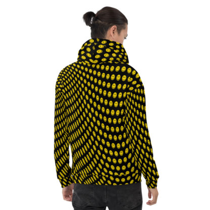 Twisted rave face hoodie back 2