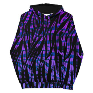 crazy tiger print blue and purple 6